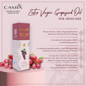 Extra Virgin Grapessed Oil for Skincare